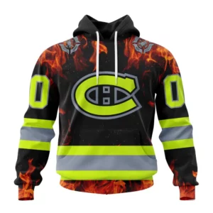 Hoodie NHL Montreal Canadiens Special Design Honoring Firefighters St2401 QTNHL080524A1092HD