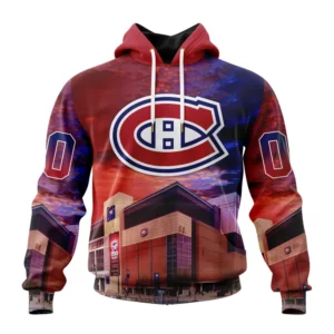 Hoodie NHL Montreal Canadiens Special Design With Bell Centre St2401 QTNHL080524A683HD