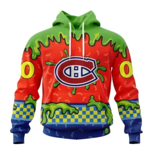 Hoodie NHL Montreal Canadiens Special Nickelodeon Design St2301 QTNHL080524A1183HD