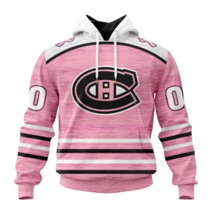 Hoodie NHL Montreal Canadiens Special Pink Fight Breast Cancer Design St2304 QTNHL080524A1746HD