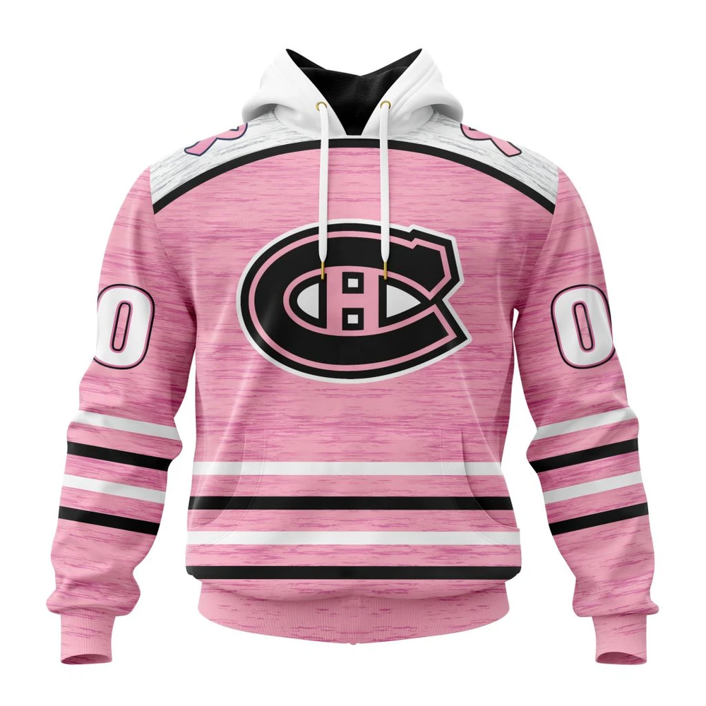 Hoodie NHL Montreal Canadiens Special Pink Fight Breast Cancer Design St2304 QTNHL080524A1746HD