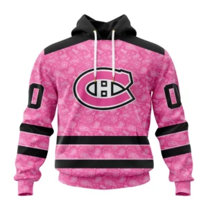 Hoodie NHL Montreal Canadiens Special Pink Fight Breast Cancer St2306 QTNHL080524A1642HD