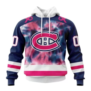 Hoodie NHL Montreal Canadiens Special Pink October Fight Breast Cancer St2303 QTNHL080524A1834HD