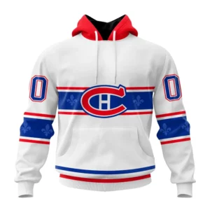 Hoodie NHL Montreal Canadiens Special Whiteout Design St2401 QTNHL080524A568HD