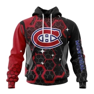 Hoodie NHL Montreal Canadiens, Specialized Design With Motocross Syle V0222 QTNHL080524A3388HD