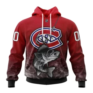 Hoodie NHL Montreal Canadiens, Specialized Fishing Style St2201 QTNHL080524A424HD
