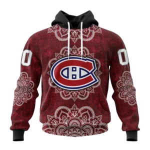 Hoodie NHL Montreal Canadiens, Specialized Mandala Style St2201 QTNHL080524A4053HD