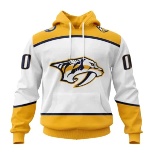 Hoodie NHL Nashville Predators Away Kits QTNHL080524A1693HD