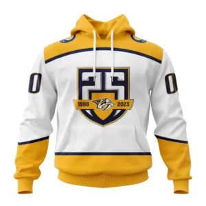 Hoodie NHL Nashville Predators Away With 25Th Anniversary Logo QTNHL080524A1691HD