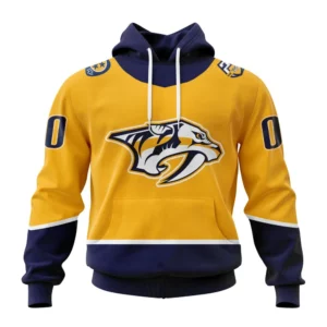 Hoodie NHL Nashville Predators Home Kits QTNHL080524A1692HD