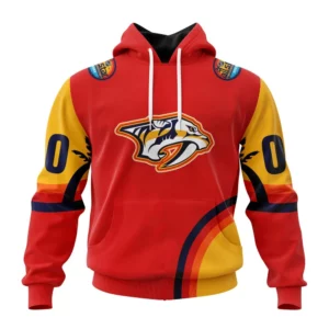 Hoodie NHL Nashville Predators Special All-Star Game Design With Florida Sunset QTNHL080524A2594HD