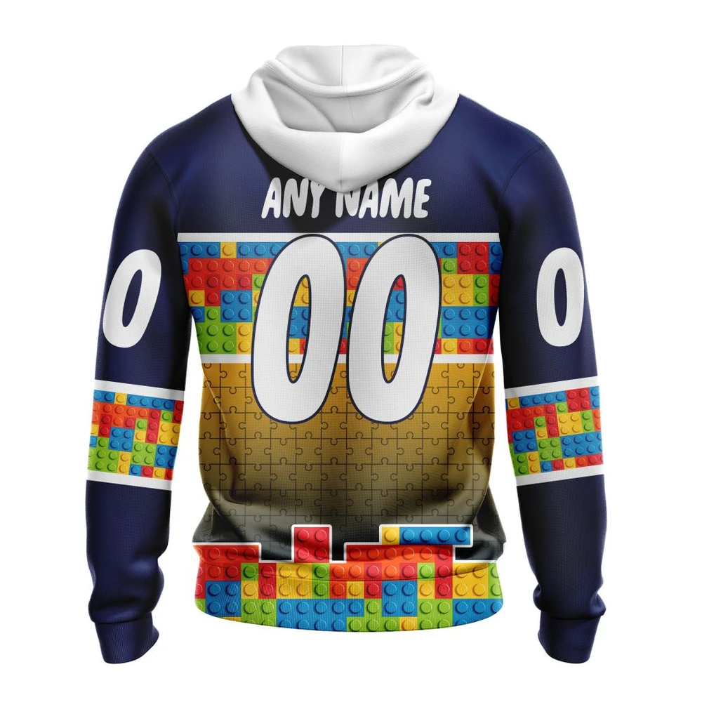 Hoodie NHL Nashville Predators Special Autism Awareness Design V2301 QTNHL080524A2236HD - Image 2