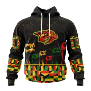 Hoodie NHL Nashville Predators Special Design Celebrate Black History Month St2201 QTNHL080524A2386HD