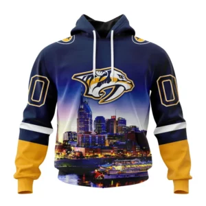 Hoodie NHL Nashville Predators Special Design With City Skyline St2301 QTNHL080524A4079HD