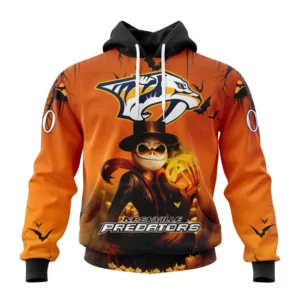Hoodie NHL Nashville Predators Special Halloween Concepts St2201 QTNHL080524A3677HD