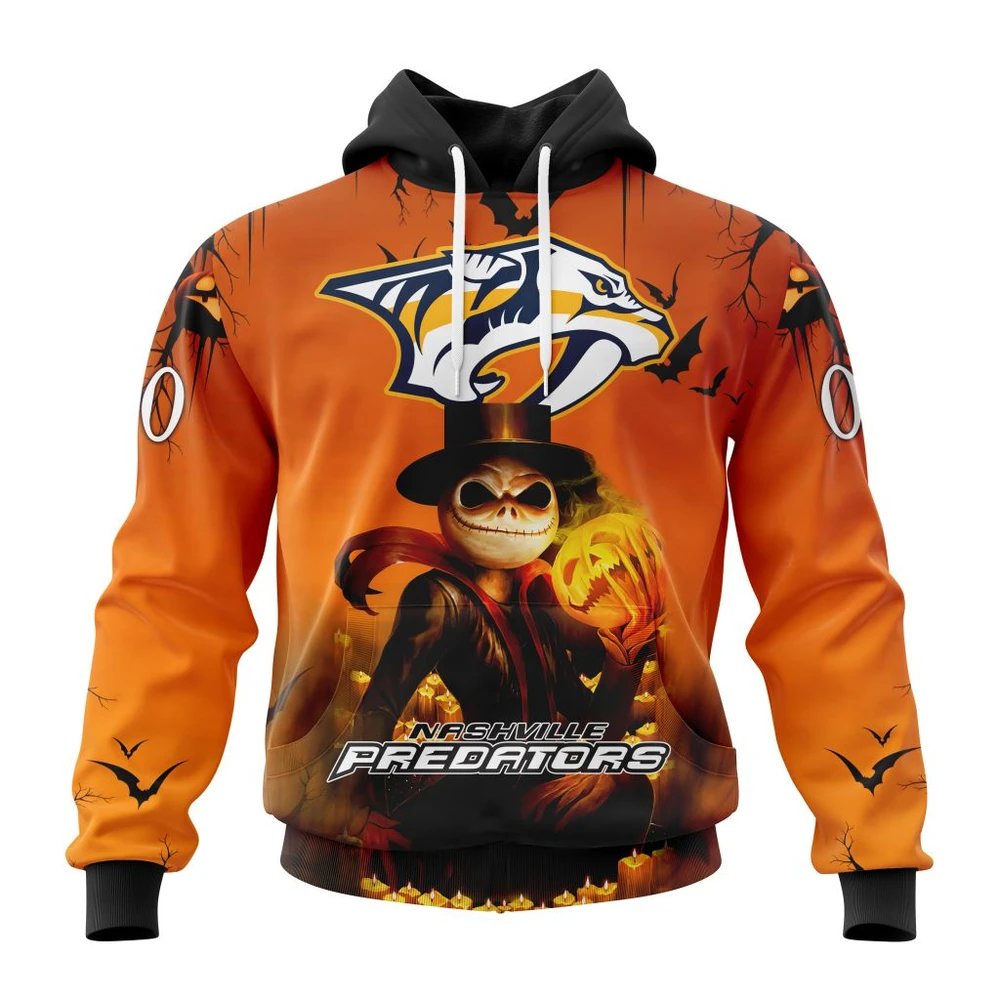 Hoodie NHL Nashville Predators Special Halloween Concepts St2201 QTNHL080524A3677HD