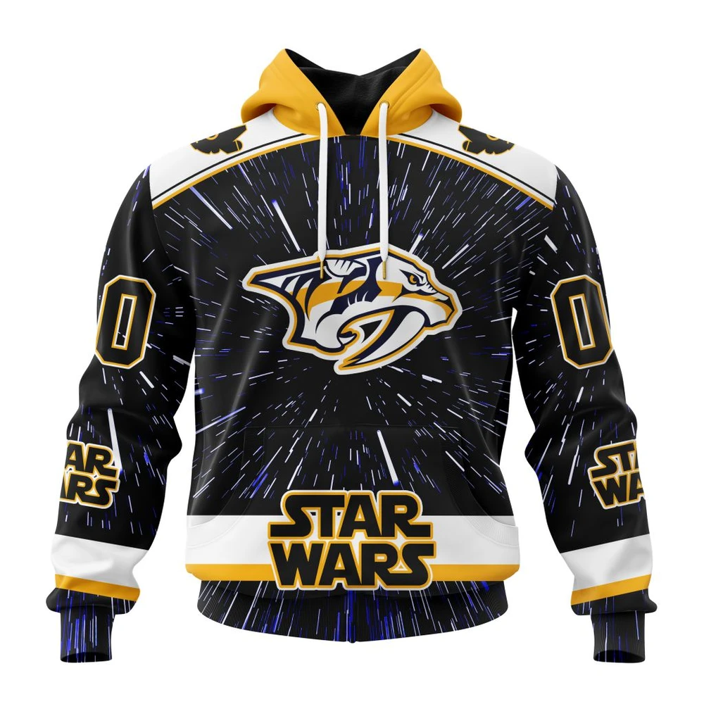 Hoodie NHL Nashville Predators Special Star Wars Design St2303 QTNHL080524A1121HD