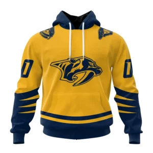 Hoodie NHL Nashville Predators Special Two-Tone Design St2401 QTNHL080524A455HD