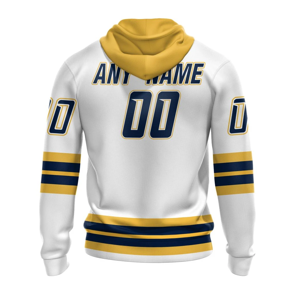 Hoodie NHL Nashville Predators Special Whiteout Design St2401 QTNHL080524A565HD - Image 2
