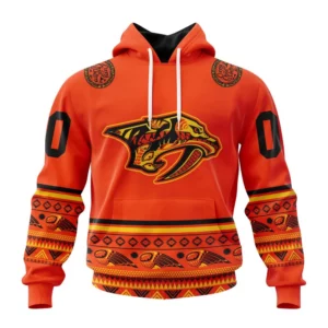 Hoodie NHL Nashville Predators, Specialized National Day For Truth And Reconciliation QTNHL080524A3086HD
