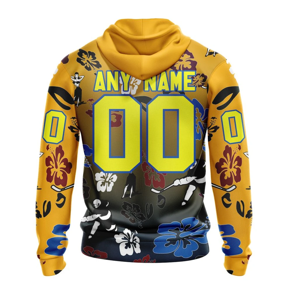 Hoodie NHL Nashville Predators X Hawaii Specialized Design For Hawaiia V0122 QTNHL080524A3780HD - Image 2