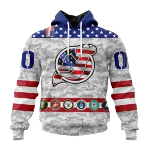 Hoodie NHL New Jersey Devils Armed Forces Appreciation St2201 QTNHL080524A2769HD