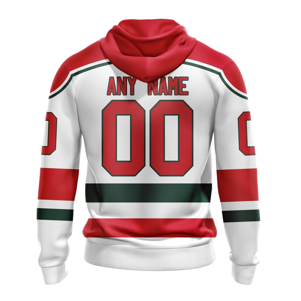 Hoodie NHL New Jersey Devils Personalize Heritage Kits QTNHL080524A1426HD - Image 2