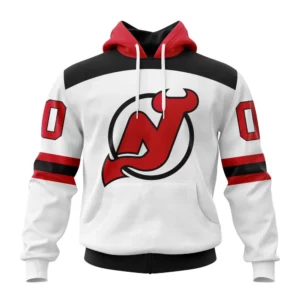 Hoodie NHL New Jersey Devils Personalized Away Kits QTNHL080524A1551HD