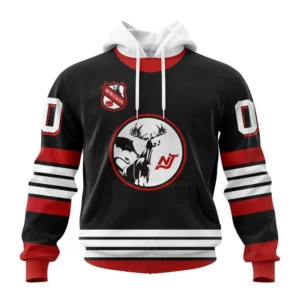 Hoodie NHL New Jersey Devils Personalized Heritage Design St2401 QTNHL080524A662HD