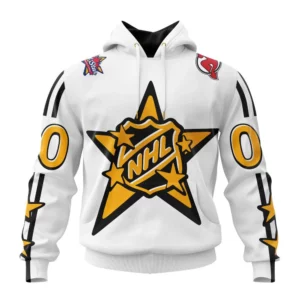 Hoodie NHL New Jersey Devils Personalized NHL All-Star Game QTNHL080524A835HD