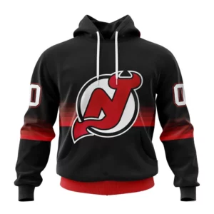 Hoodie NHL New Jersey Devils Special Black And Gradient Design St2301 QTNHL080524A1408HD