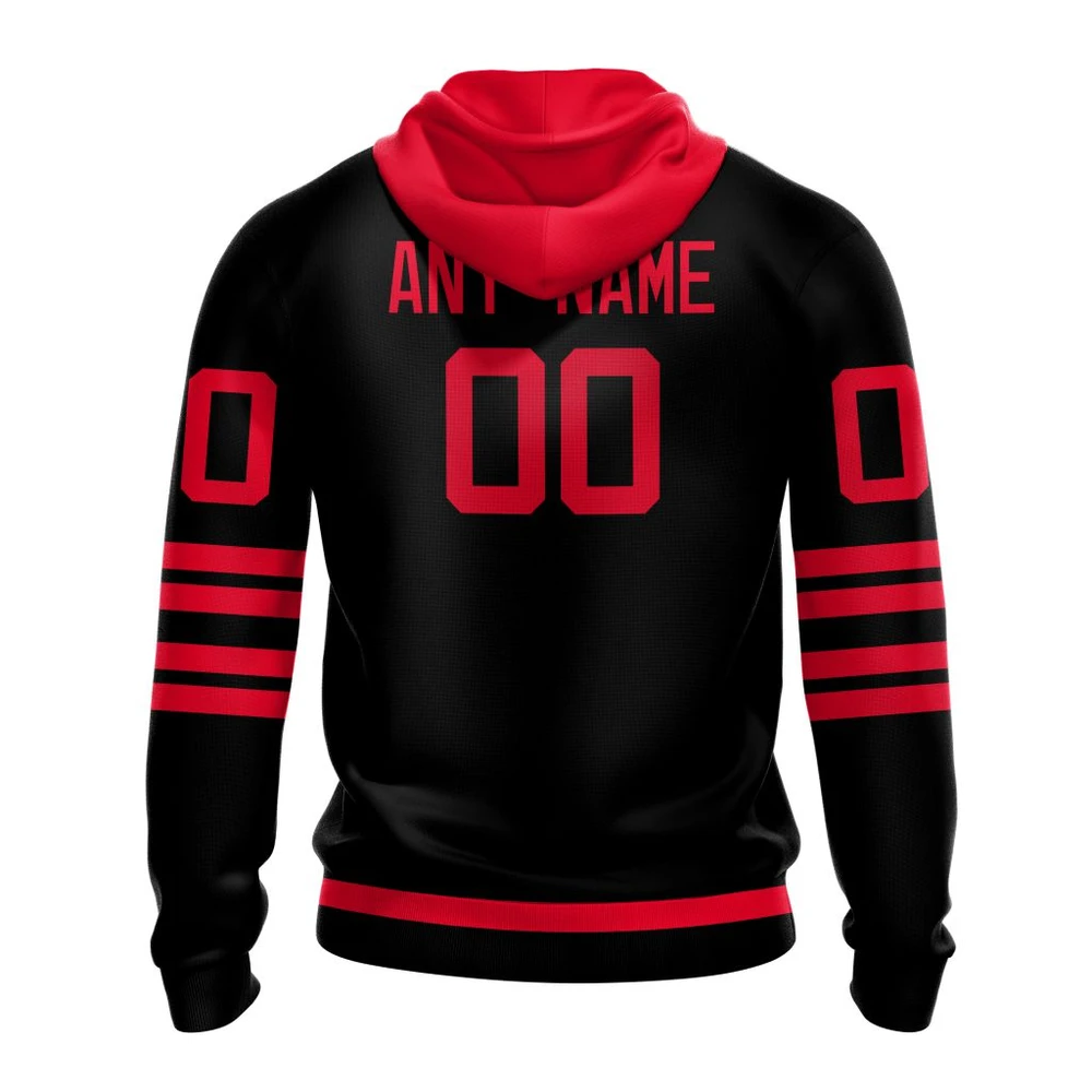 Hoodie NHL New Jersey Devils Special Blackout Design St2401 QTNHL080524A598HD - Image 2