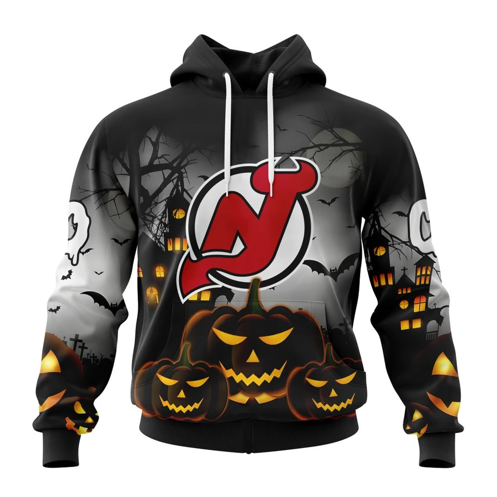 Hoodie NHL New Jersey Devils Special Design For Halloween St2302 QTNHL080524A1996HD