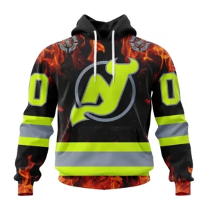 Hoodie NHL New Jersey Devils Special Design Honoring Firefighters St2401 QTNHL080524A1090HD