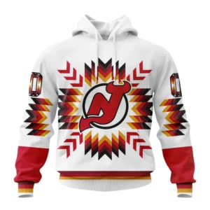 Hoodie NHL New Jersey Devils Special Design With Native Pattern St2302 QTNHL080524A1580HD