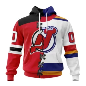 Hoodie NHL New Jersey Devils Special Home Mix Reverse Retro Personalized Kits QTNHL080524A931HD