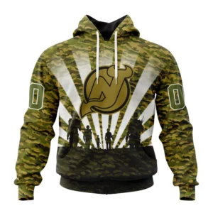 Hoodie NHL New Jersey Devils Special Military Camo Kits For Veterans Day And Rememberance Day St2201 QTNHL080524A3487HD