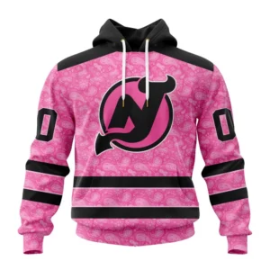 Hoodie NHL New Jersey Devils Special Pink Fight Breast Cancer St2306 QTNHL080524A1640HD