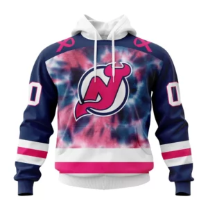 Hoodie NHL New Jersey Devils Special Pink October Fight Breast Cancer St2303 QTNHL080524A1832HD