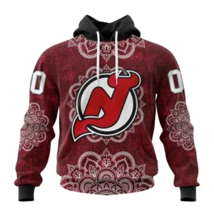 Hoodie NHL New Jersey Devils, Specialized Mandala Style St2201 QTNHL080524A4051HD