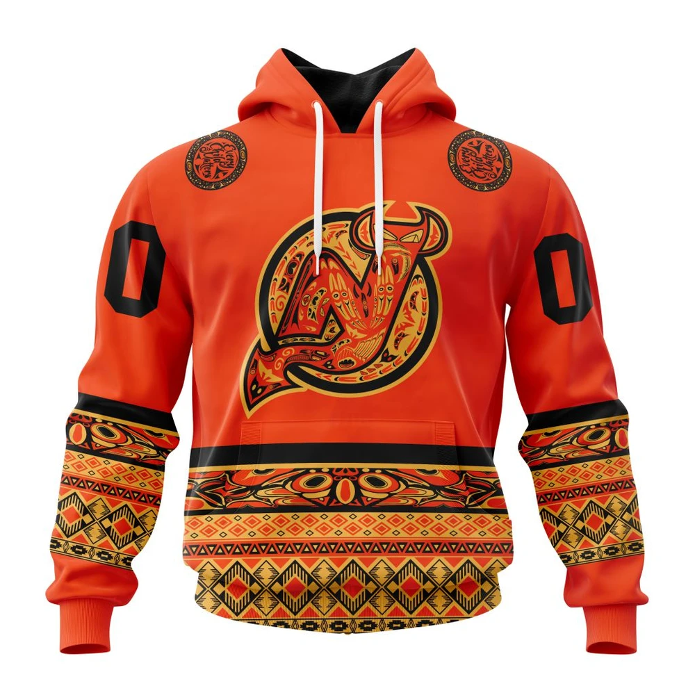 Hoodie NHL New Jersey Devils, Specialized National Day For Truth And Reconciliation QTNHL080524A3206HD