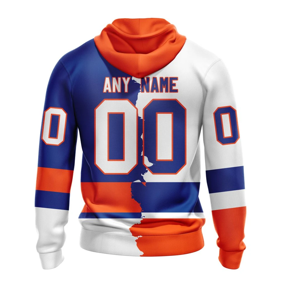 Hoodie NHL New York Islanders Personalize Home Mix Away Kits QTNHL080524A1509HD - Image 2