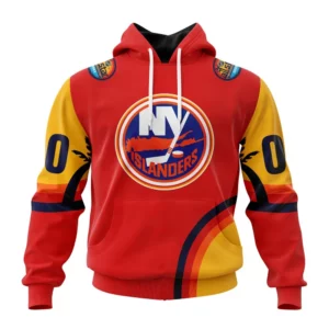 Hoodie NHL New York Islanders Special All-Star Game Design With Florida Sunset QTNHL080524A2593HD