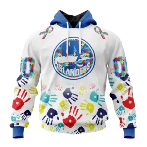 Hoodie NHL New York Islanders Special Autism Awareness Design St2203 QTNHL080524A2502HD
