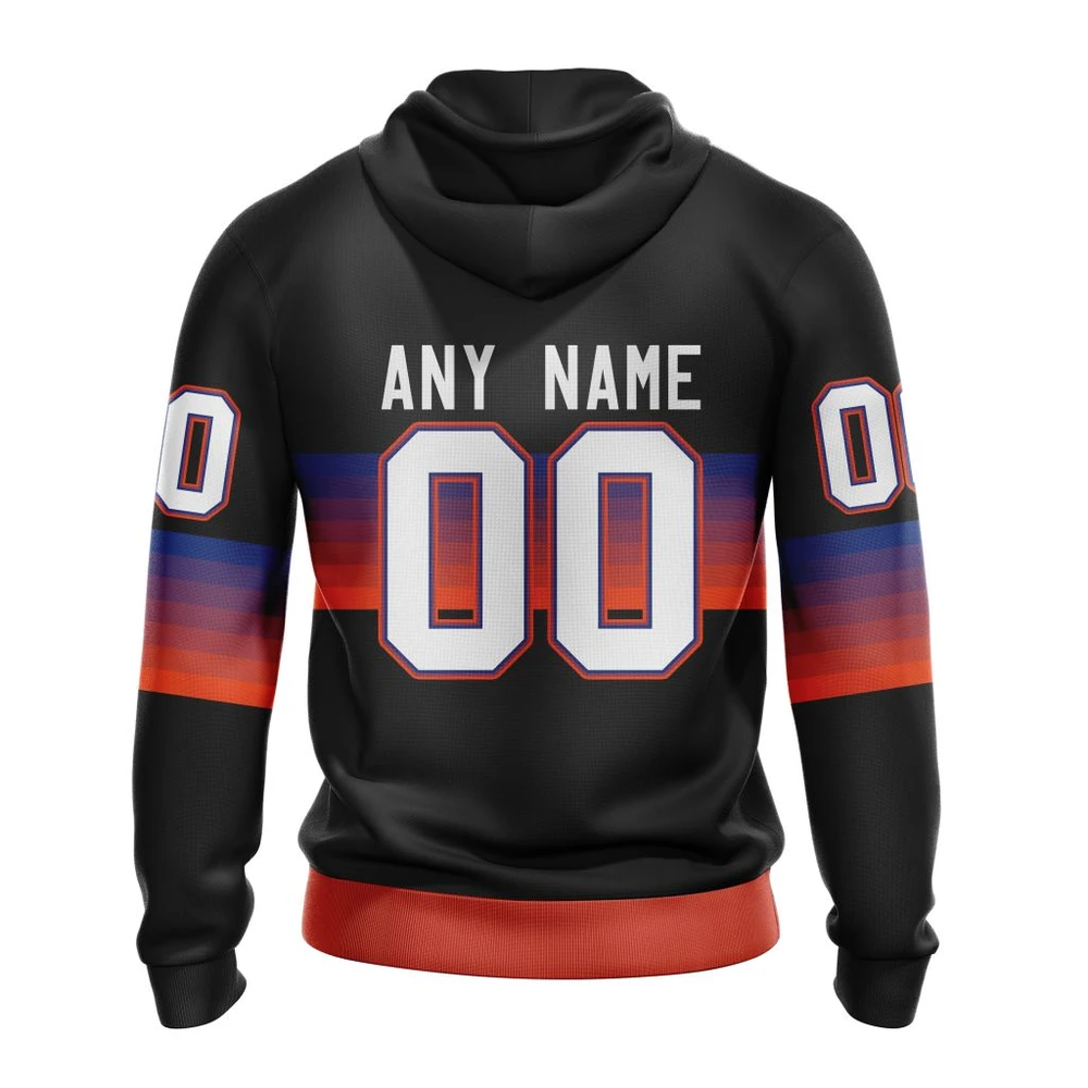 Hoodie NHL New York Islanders Special Black And Gradient Design St2301 QTNHL080524A1406HD - Image 2