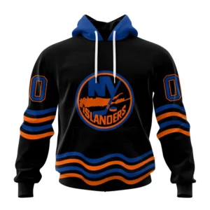 Hoodie NHL New York Islanders Special Blackout Design St2401 QTNHL080524A596HD