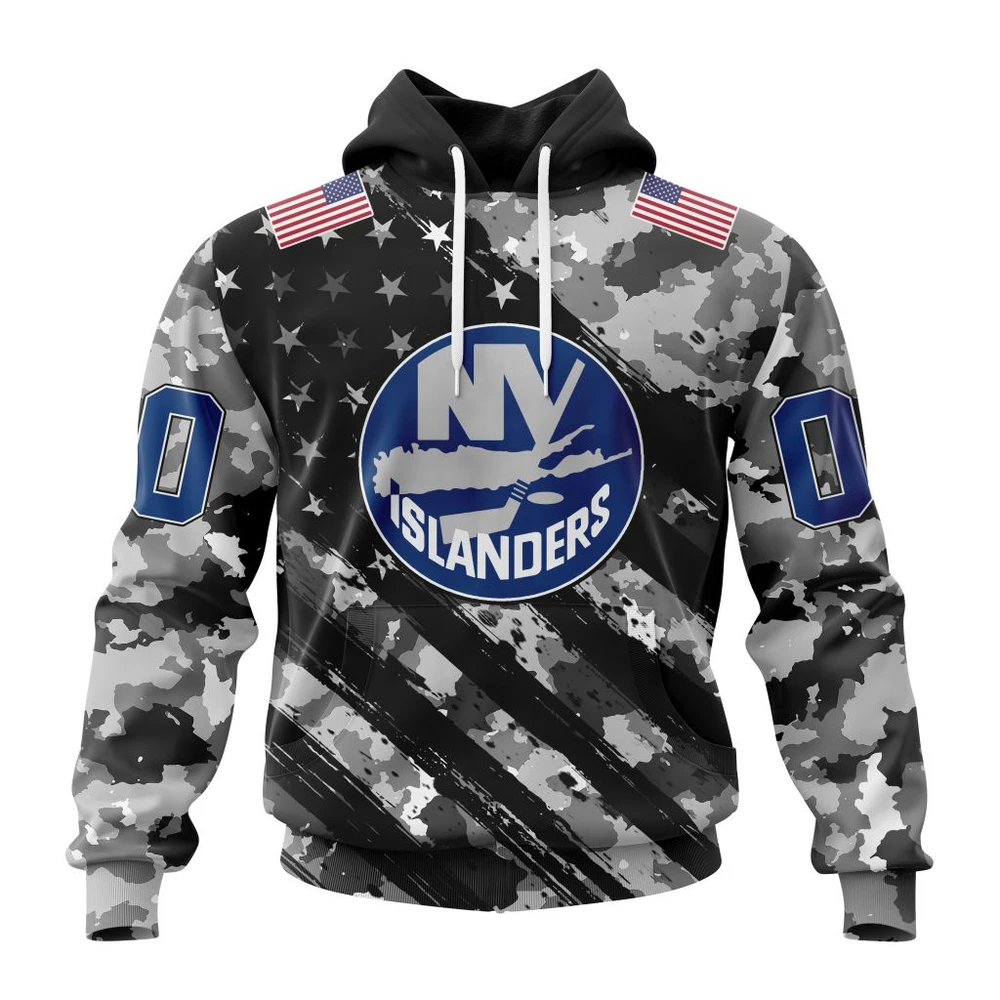 Hoodie NHL New York Islanders Special Camo Military Design St2301 QTNHL080524A2175HD