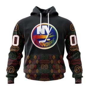 Hoodie NHL New York Islanders Special Design For Black History Month St2401 QTNHL080524A1056HD