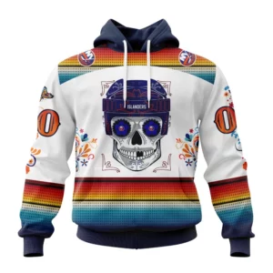 Hoodie NHL New York Islanders Special Design For Dia De Los Muertos St2301 QTNHL080524A1445HD