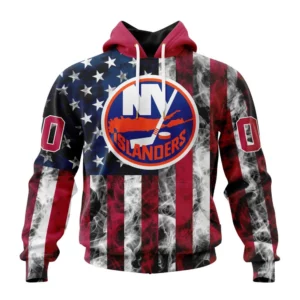 Hoodie NHL New York Islanders Special Design For Independence Day The Fourth Of July St2401 QTNHL080524A486HD